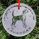 Personalized Dog Ornament - Strutting