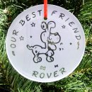 Personalized Dog Ornament - Strutting