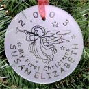 Angel Ornament Personalized