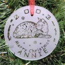 Cat Xmas Ornament