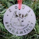 Deer Ornament Personalized