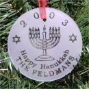 Hanukkah Ornament